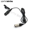 Microfoons Beroep Unidirectional HyperCardioid Condensor Lavalier Rapel Clipon Microfoon voor Audio Technica Wireless Hirose 4 Pin