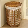 Bolsas de lavanderia cestas de armazenamento cestam roupas modernas decoração de roupas de vasma Wasmanden