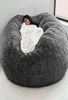 Крышка стулья Lazy Bean Bag Cover для гостиной для гостиной гостиной сиденья кушетка