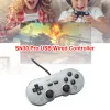 Gamepads 8bitdo SN30 Pro USB Wired Gamepad Controller für Switch PC Raspberry Pi Steam Game Console Vibration Burst Joyystick