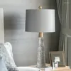 Lampy stołowe proste studium sypialni salonu naturalny marmurowy model nowoczesny model dekoracji