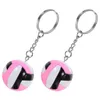 Present Wrap Volleyball Keychains 3st Party Return gynnar Portable Sports Ball Keychain Key Ring