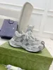 SS24 Women's Run Crystal Sneaker Drill Daddy Shoes أكثر أحذية مصممة للأحذية غير الرسمية حظر الأحذية غير الرسمية الحجم 35-40