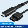 Kable N64 do HDMI dla GameCube SNES N64 do HDMI Converter Adapter Cable do N64 GameCube Plug and Play Full Digital Cable Acceesorie