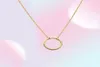 Simple Circle Pendants Necklace Eternity Necklace Karma Infinity Silver Gold Minimalist SMEEXHASE NACKLACE DAINTY CIRCLE 9070275