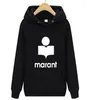 MEN039S Hoodies Sweatshirts 2021 Herbst Winter Hoodie Casual Sweatshirt Marant Printed Unisex Longsleeved Pullover6915225