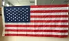 Fashion Broidered Stars and Stripes Sous cousue Flag 3 x 5 FT 210D Oxford Nylon Brass Trommets American Flag1360253