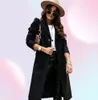 Women039s Wool Midi Long Coats And Jackets Women Winter Blends Peacoat Warm Outerwear Single Breasted Solid Overcoat Casual Tre9995894