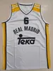 Reals 1999-00 Home Uniform #6 La maglia da basket Djordjevic può essere personalizzata con qualsiasi nome e numero