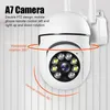 IP -camera's PTZ 2.4G WiFi IP Camera Audio CCTV Surveillance Cam Outdoor 4x Digitale Zoom Night Vision Wireless Waterproof Beveiligingsbescherming 24413