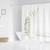 Tende da doccia in poliestere silenzioso tende da bagno erboso selvaggio-accessori per l'uso mutil per servizio post-vendita extra lungo 72 x 96 pollici