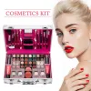 Shadow All Inmakeup Bundle Full Make Up Gift Set eyeshadow Brushs Lipsticks Blushersポータブル