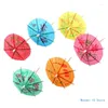 Party Decoration Decorative CupcakesDessert Buffets Wedding Paper Umbrellas Bar Decors