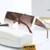 Versase Sunglasses Designer Moda de luxo para homens Mulheres Óculos de sol Os óculos de sol sem molduras masculinos e femininos de férias de férias