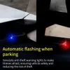 Nouvelle voiture fausse lumière de sécurité lumineuse solaire à énergie simulée d'alarme mannequin avertissement sans fil antivol de lampe de lampe de lampe de la lampe