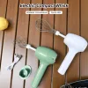 Frothers Electric Hand Whisk Onebutton 2 개의 스테인리스 털로 베이킹 믹서를 시작하고 계란 버터 크림을 휘젓거나 믹싱합니다.