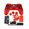 Cases JCD PS4 Controller Custom Clear Full Housing Gamepad Shell Case Buttons Cover Kit Replacement for PS4 V1