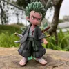 Figuras de brinquedo de ação 14 cm de uma peça roronoa zoro figura cartoon boneca carons de anime Modelo Decorações PVC Toy Gift