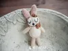 Geborene POGROGROPS Bunny Doll gestrickt Mohair Cartoon Kaninchenpuppen Spielzeug Fotografia Accessoire Studio Shoots Po Requisiten 240407