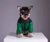 Nieuwe modehond gezicht omlaag jas winterhond luxury dikke warme honden kleding schnauzer chihuahua Franse bulldog ontwerper huisdierkleding groothandel