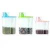 Storage Bottles Food Box Plastic Sealpot Container Pantry Organizer Bin Kitchen Jar Blue 1 9L