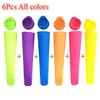 Baking Moulds Silicone Popsicle Mold Tool 15 13 3.5cm Creative Easy Release Ice Box Cream Durable High Quality