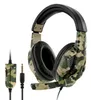 35mm Camo Wired Gaming Headset kamouflage över öronhörlurar med mikrofon för 3 Xbox One 360 ​​för Switch PC -videospel1911276