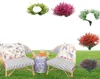 Decoratieve bloemen kransen 1 pc kunstmatige provence lavendel outdoor tuin hoogwaardige uv resistent nep struiken planten decorati8821265