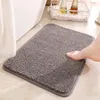 Tapetes de banho tapete de banheiro super absorvente não deslizamento de tapete sólido banheiro de piso do pé sólido