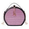 Sac simplement crossbody sacs Lady Chain Travel Small Sacs Alligator Pu Pu Color Color Spillis Messenger pour les femmes 2024