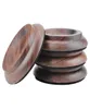 4pcs Black Walnut Piano Foot Pads Furniture Caster Cups For Repight Piano Piano Piano Plefts Protection3534817