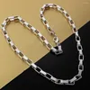 Cadenas 925 plata esterlina 18 pulgadas 5 mm de larga larga cadena de cadena de cadena para hombres regalos de fiesta de moda joyas de boda