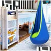 Portaledges Kids Pod Swing Seat 100% Cotton Child For Indoor And Outdoor Hammock Chair Drop Delivery Sports Outdoors Cam Hiking Climb Otzei