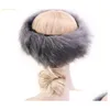 Headbands Womens Faux Fur Winter Headband 7 Colors Fashion Head Wrap P Earmuffs Er Hair Accessories Ship Drop Delivery Jewelry Hairje Dhx5D