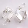 Taidian Silver Fingernagel Ohrring Post für Frauen Beadswork Ohrring Schmuck Finden 50 Stück/LOT19587431