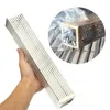 2024 Round Square 6/12 inches BBQ Wood Pellet Smoker Tube Stainless Steel Smoke Generator Mesh Pipe for Grill Hot or Cold Smoking - for