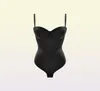 Kadınlar shapewear bodysuit bel antrenör gövde şekillendirici sütyen push up korse karın kontrol iç çamaşırı seksi sırtsız ince gövde 220709857096