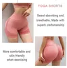 Shorts attivi Donne senza saldatura Sports Cicling Jogging Fitness High Waist Push Up Gym Flegings Lady Yoga Clothing