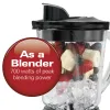 Blender Blender Food Processory Beach 12 Funkcja Blender i Chopper z messfree 40 uncji szklanym słoikiem, 700 W, czarny i nierdzewny, 58149