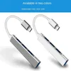 USB C Hub USB 3.0 Hub Type C USB Splitter Thunderbolt 3 USB-C Adapter OTG для MacBook Pro 13 15 Air Mi Pro Huawei Matebook