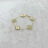 Designer VAN High Version Laser Diamond Bracelet