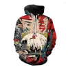 Men039s Hoodies Men039s Sweatshirts Trendy Akira 3D Printed Anime Cosplay Sweatshirt Men Women Casual mode överdimensionerade HO7672688