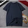 남성용 T 셔츠 대형 단색 티셔츠 남성 캐주얼 짧은 슬리브 면화 tshirts o-neck 2024 여름 탑 남성 플러스 사이즈 10xl