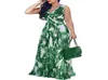 فستان صيفي روبا موجر Vestidos de Fiesta Noche Maxi Plus Size Vneck Abbigliamento Sling Donna Printing 154099452