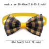 Hundkläder 50/100 st handgjorda bulk Pet Bow Tie Lattice Style Accessories Söta bowties Grooming Product Supplies