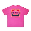 Nieuwe Rhude Summer T-shirts Designer T-shirts voor mannen en vrouwen trendy merkshorts Mode kleding ZRH015 Hexagon Wheat Wash om oude T-shirt met korte mouwen S-XXL te maken