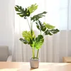 Decoratieve bloemenproducten Gesimuleerde groene planten Large potte creatieve indoor ornamenten Pography Props