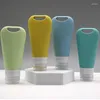 Storage Bottles Portable Travel 4pcs 90ml Refillable Containers Accessories Squeezable Liquid Replacement Tubes