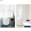 Luftfuktare 250 ml luftfuktare mini luftfuktare aromolja aromaterapi luftfuktare diffusor för hemmabil med LED -nattlampa