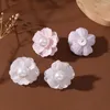 Boucles d'oreilles Stud Corée Fleur de dentelle de mode pour les femmes Girls Élégant Imitation Earl Oreille Romantique Outdoor Travel Beach Boho Boho Jewelry